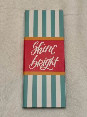 Shine Bright Teal & Coral Note Holder- Set of 2